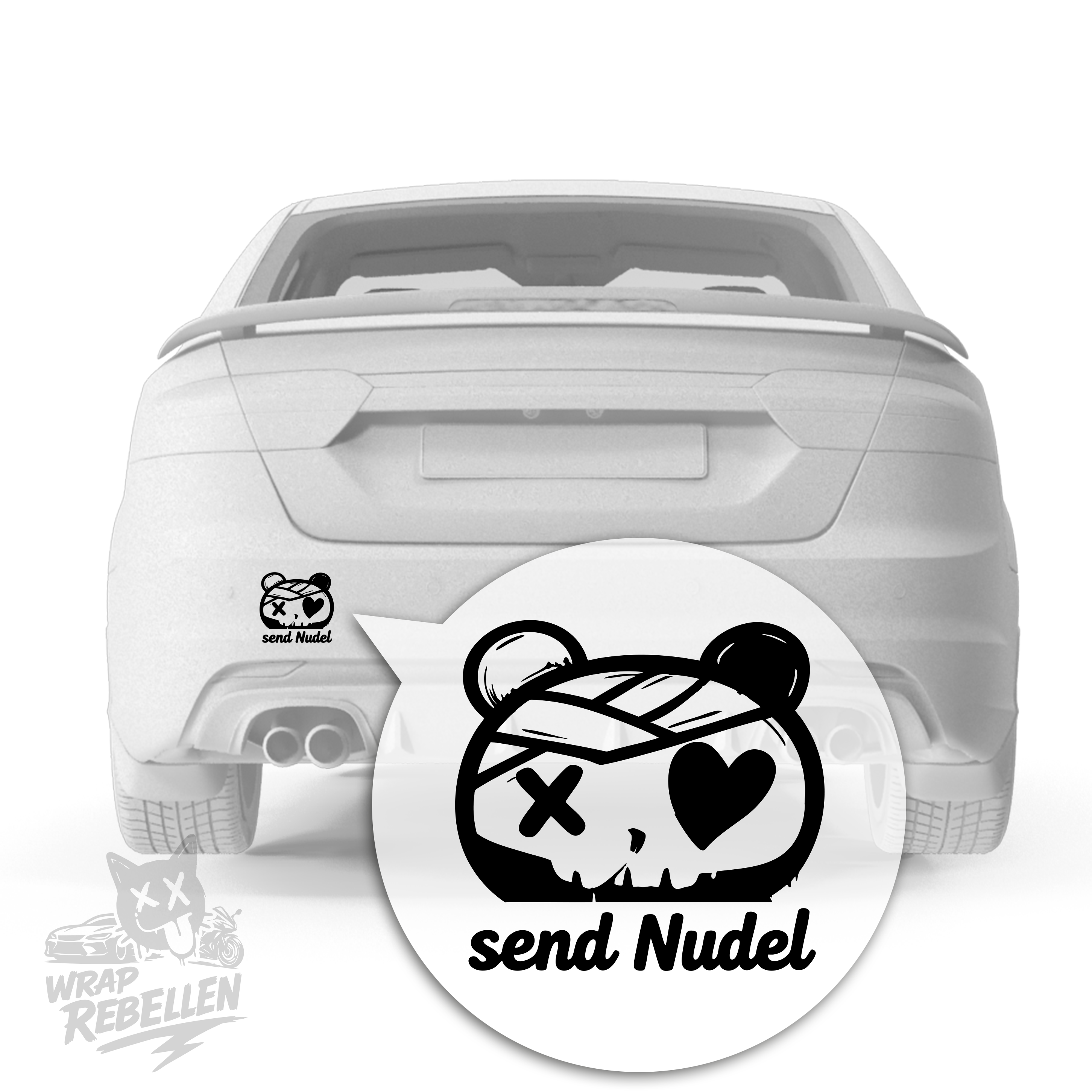 Send Nudel Sticker – die ultimative Verarsche zu „Send Nudes“