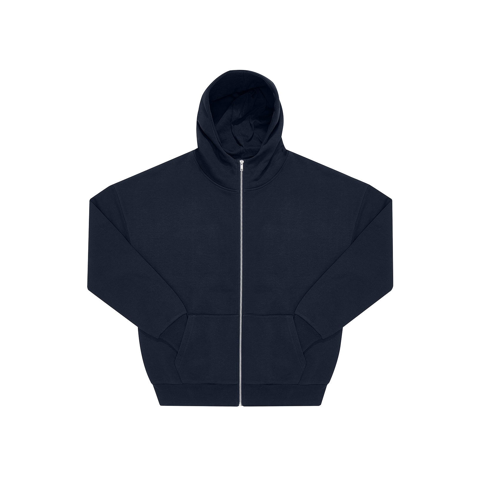 Premium Basic Zipper Hoodie – Oversize Zip Hoodie mit High-Neck & Streetstyle