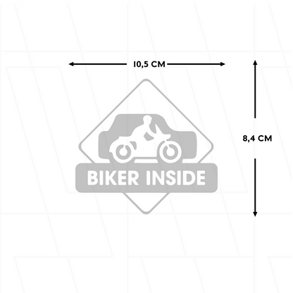 Kfz - Sticker | Biker Inside