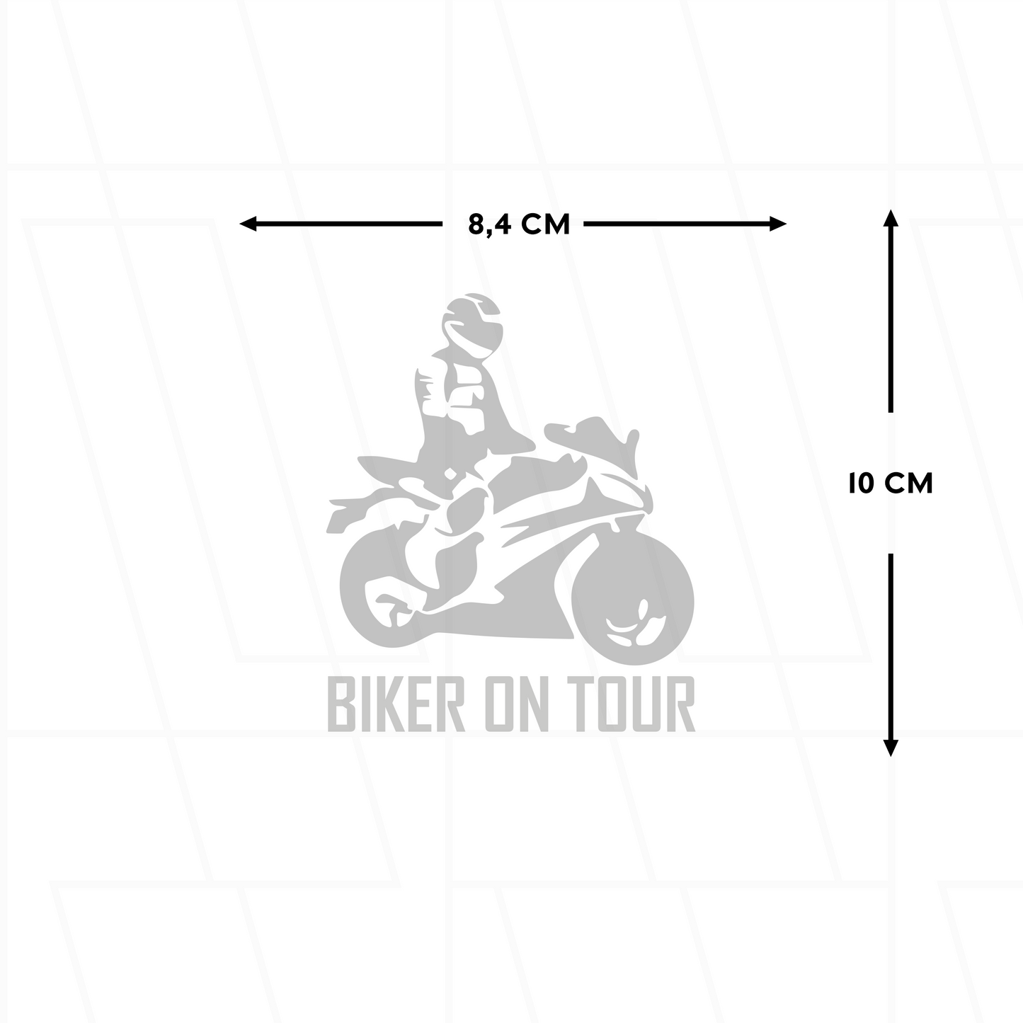 Kfz - Sticker | Biker on Tour Bike