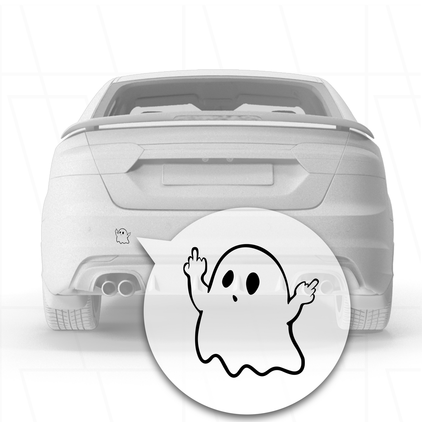 Kfz - Sticker | F U Ghost