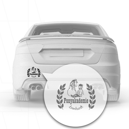 Ponyakademie Leonhardt - KFZ-Sticker